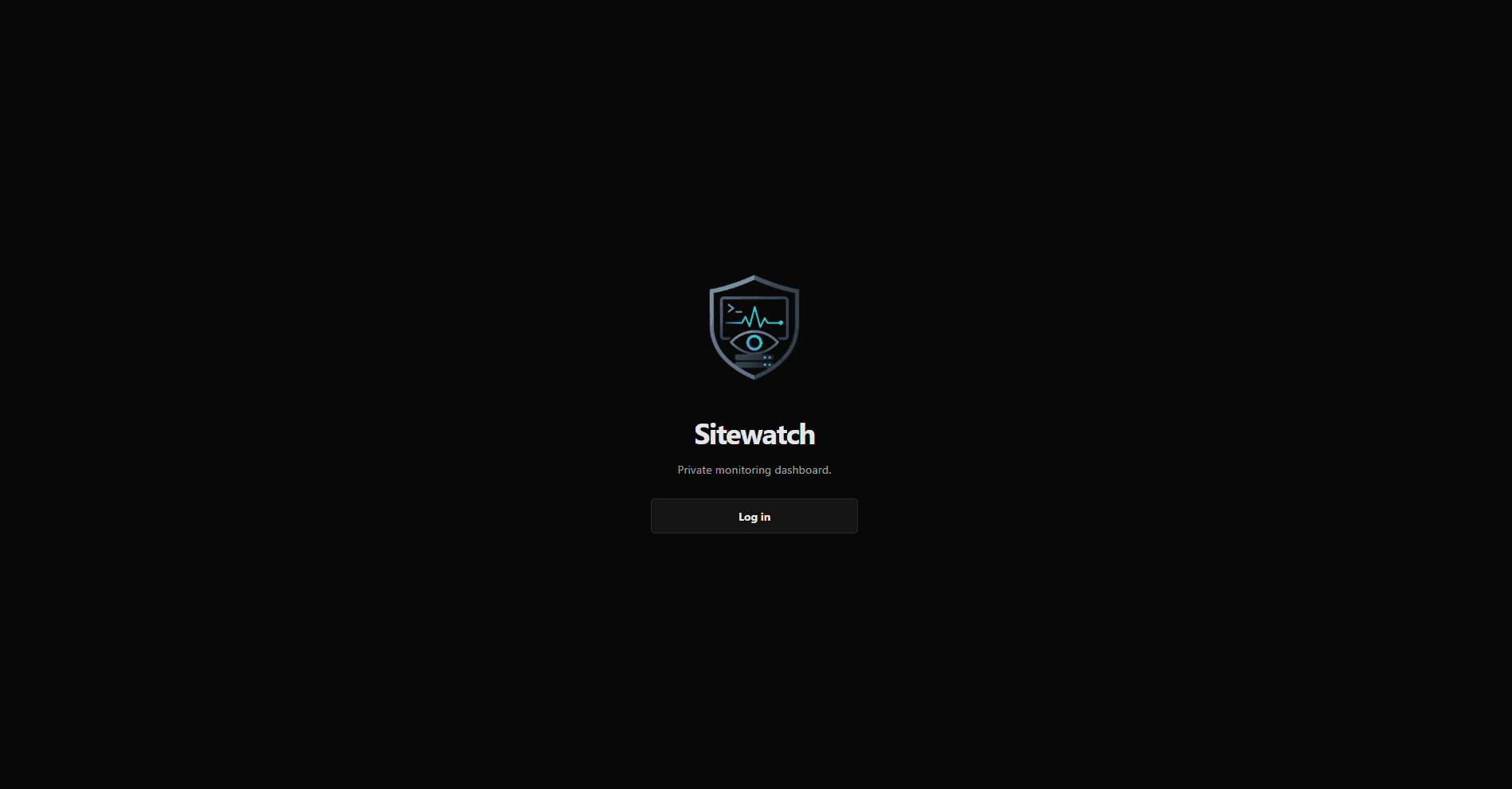 Sitewatch landing page preview